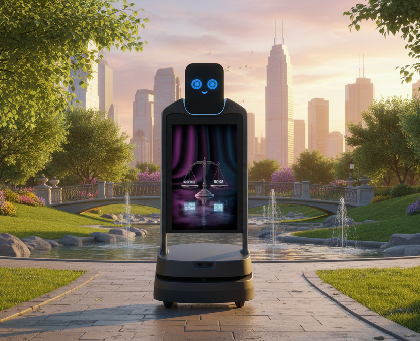 IA Robot em ambiente educacional